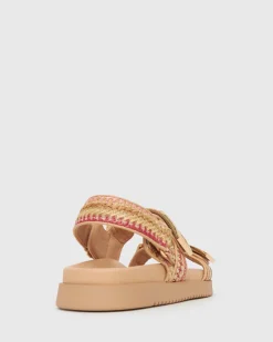 MAJORCA Ankle Strap Footbed Sandals