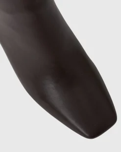 MAVERIK Square Toe Stiletto Knee Boots