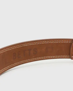 MENS LEATHER BELT SEAT S/M
