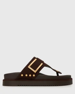 MIXER Platform Thong Sandals