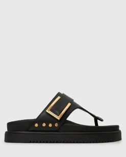 MIXER Platform Thong Sandals