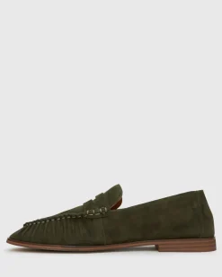 MUSE Suede Leather Loafers