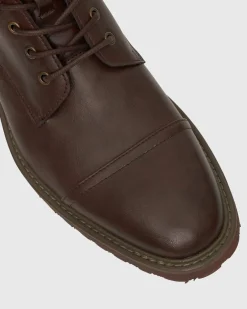 NIKO Cap Toe Lace Combat Boots