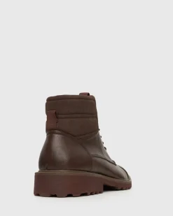 NIKO Cap Toe Lace Combat Boots
