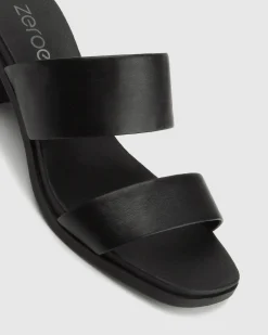 PIPPA Vegan Block Heel Mules