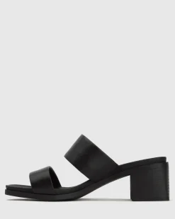 PIPPA Vegan Block Heel Mules