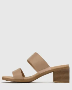 PIPPA Vegan Block Heel Mules