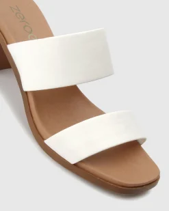 PIPPA Vegan Block Heel Mules