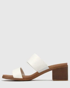 PIPPA Vegan Block Heel Mules