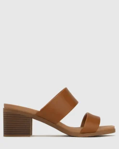 PIPPA Vegan Block Heel Mules