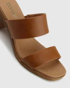 PIPPA Vegan Block Heel Mules
