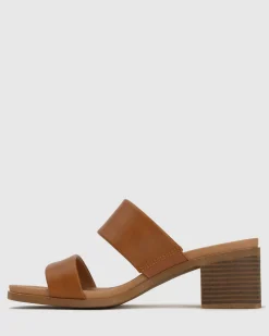 PIPPA Vegan Block Heel Mules