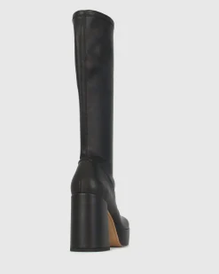 PREACH Platform Knee High Boots