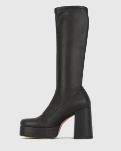 PREACH Platform Knee High Boots