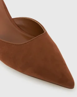 PRE-ORDER AMALIE Pointed Toe Stiletto Mules