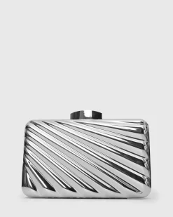 PRE-ORDER GOLDIE Metallic Clutch Bag