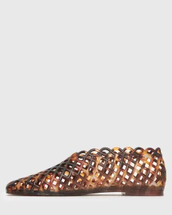 PRE-ORDER GREECE Jelly Mesh Ballet Flats