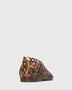 PRE-ORDER GREECE Jelly Mesh Ballet Flats