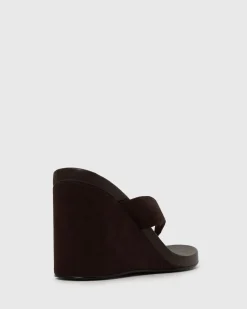 PRE-ORDER SABLE Wedge Thong Sandals