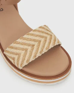 PRE-ORDER SANDREA Stacked Heel Wedges