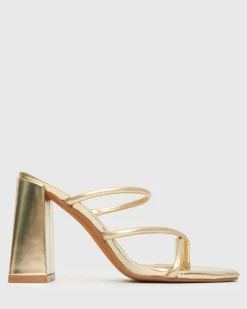PRE-ORDER SHAQ High Block Heel Mules