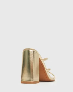 PRE-ORDER SHAQ High Block Heel Mules
