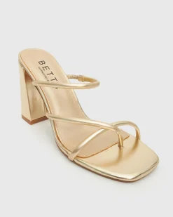 PRE-ORDER SHAQ High Block Heel Mules