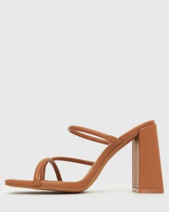 PRE-ORDER SHAQ High Block Heel Mules