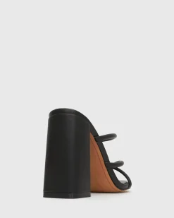 PRE-ORDER SHAQ High Block Heel Mules