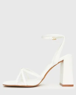 PRE-ORDER SOLANA Strappy High Block Heel Sandals