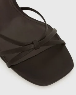 PRE-ORDER SOLANA Strappy High Block Heel Sandals