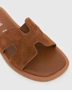 PRE-ORDER VIV Leather Flat Sandals