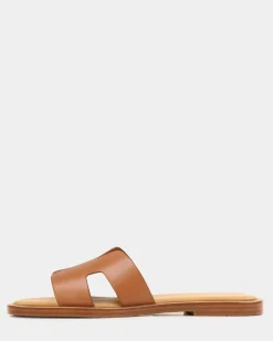 PRE-ORDER VIV Leather Flat Sandals