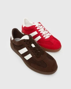 PRE-ORDER Wider Fit BERKLEIGH Lace-Up Casual Sneakers