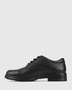 REED D/E Senior Leather School Shoes