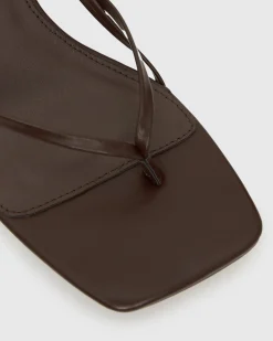 SIENA Strappy Thong Heel Sandals