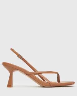 SIENA Strappy Thong Heel Sandals