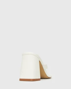 SUNDOWNER Leather Thong Mule Sandals