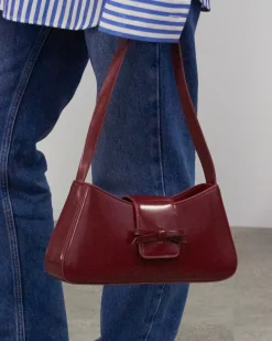 VIENNA Bow Baguette Bag