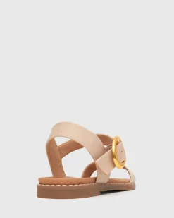 Wider Fit ATLANTA Vegan Flat Sandals