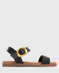 Wider Fit ATLANTA Vegan Flat Sandals