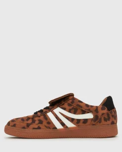 Wider Fit BUTTERSCOTCH Low-Top Lace-Up Sneakers