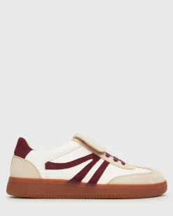 Wider Fit BUTTERSCOTCH Low-Top Lace-Up Sneakers