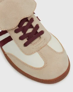 Wider Fit BUTTERSCOTCH Low-Top Lace-Up Sneakers