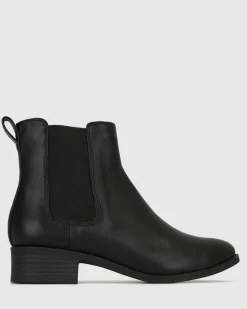 Wider Fit ELLIOT Vegan Ankle Chelsea Boots