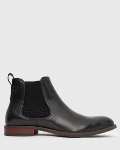Wider Fit JEFFERY Leather Chelsea Boots