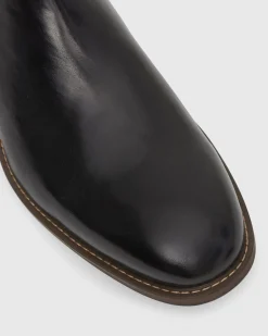 Wider Fit JEFFERY Leather Chelsea Boots