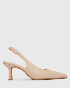 Wider Fit JERRY Slingback Stiletto Heel Pumps