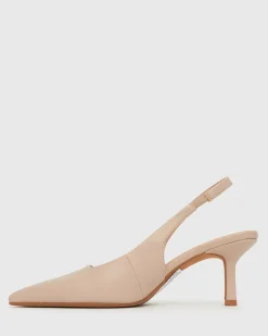Wider Fit JERRY Slingback Stiletto Heel Pumps