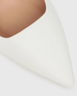Wider Fit JERRY Slingback Stiletto Heel Pumps